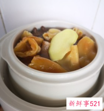 如何煲海参花胶汤