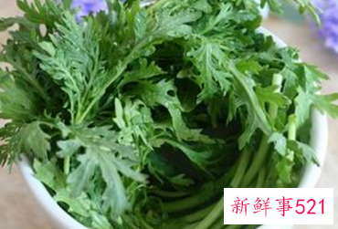 凉拌茼蒿怎么做好吃