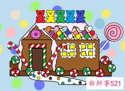 画画图片简单漂亮房子