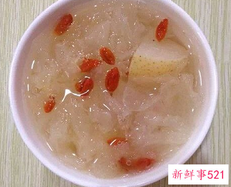 银耳雪梨汤的功效跟做法