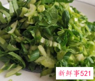 青菜煮粥的做法