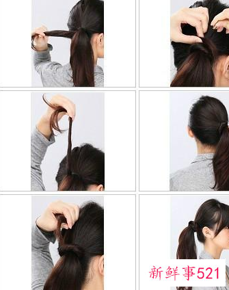 胖脸怎么扎辫子好看图片