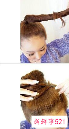 胖脸怎么扎辫子好看图片