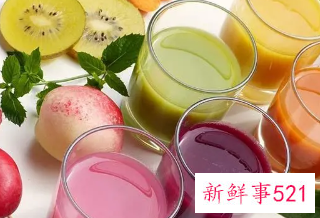 超好喝自制果汁搭配表