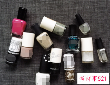 涂指甲油的步骤图