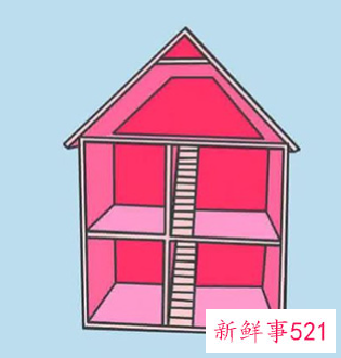 画画图片简单漂亮房子