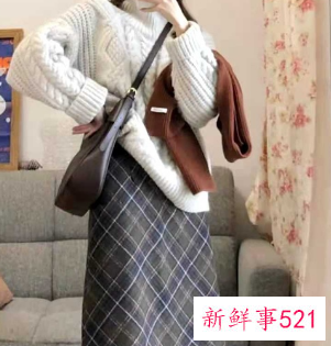 穿裙子配什么外套好看冬季