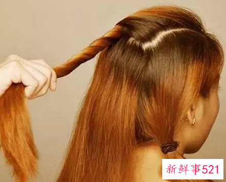 胖脸怎么扎辫子好看图片