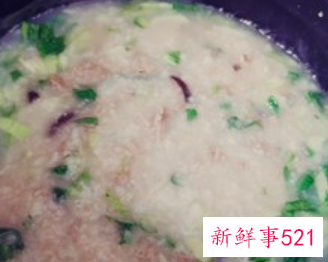 青菜煮粥的做法