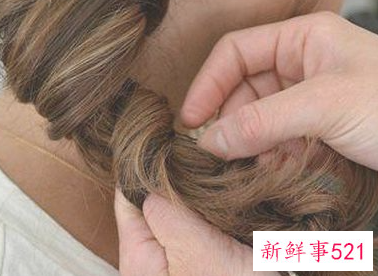 胖脸怎么扎辫子好看图片