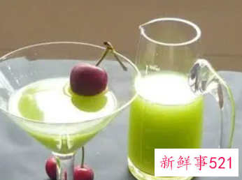 降火减肥苦瓜苹果汁