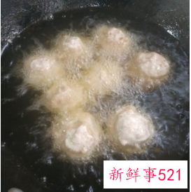 肉丸子配料及制作方法