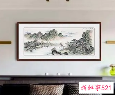 电视背景墙挂什么画寓意好