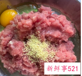肉丸子配料及制作方法