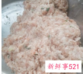 肉丸子配料及制作方法