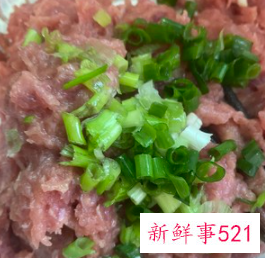 肉丸子配料及制作方法