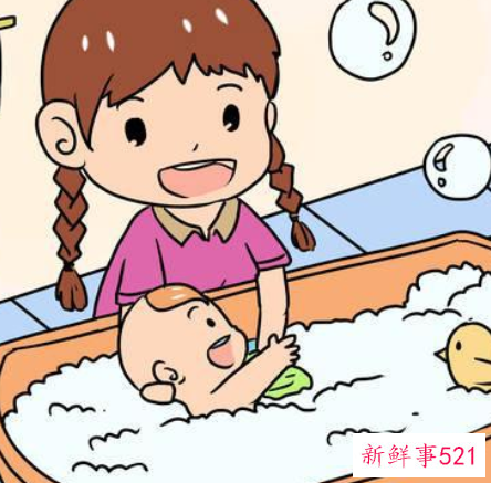 让你的孩子洗澡情况下必须留意的一些事儿