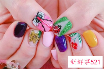 自己涂指甲油的步骤