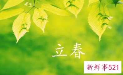 立春的经典语录