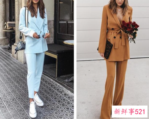 穿不露怯套装秀鲜活显瘦上镜百分百