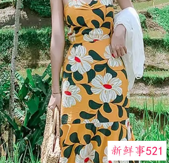 吊带连衣裙女新款