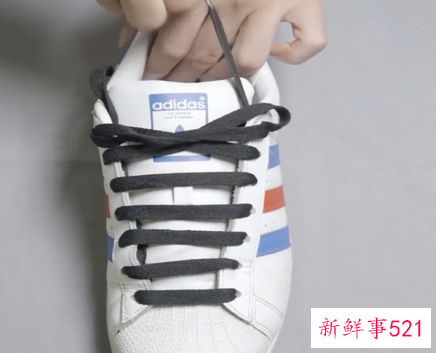 免绑鞋带系法运动鞋