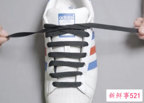 免绑鞋带系法运动鞋