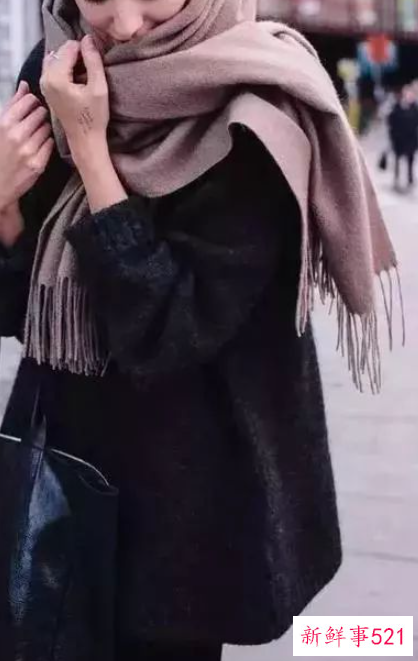 围巾怎么戴好看