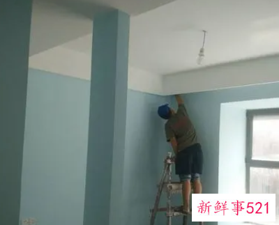 墙上贴胶带把乳胶漆撕掉