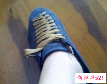 免绑鞋带系法运动鞋