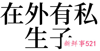 梦见私生子是什么意思