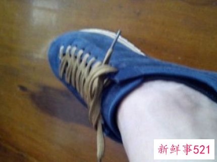 免绑鞋带系法运动鞋