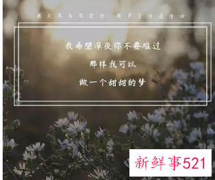 表达我很想你的情话