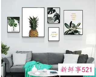 客厅墙上装饰画怎么挂好看