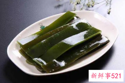 海带的营养成分和功效