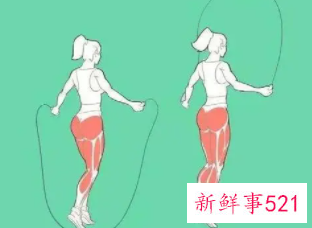 跳绳前脚掌着地