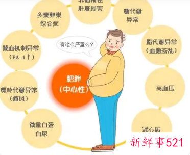 肥胖的危害有哪几种