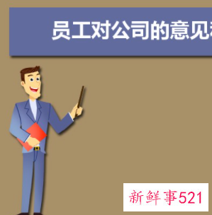 对公司的建议和意见简短