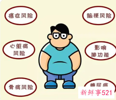 肥胖的危害有哪几种