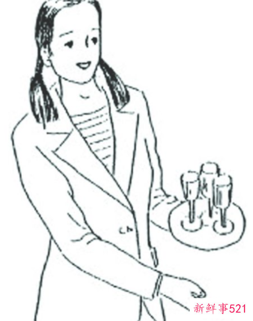 礼仪引导手势图片