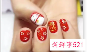 红色指甲招财吗