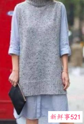 衬衫裙怎么搭配背心