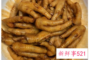 凉拌香辣鸡爪
