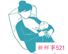 坐着母乳喂养正确的姿势