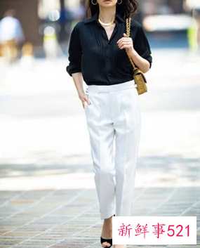 黑色衬衫配什么v领衫