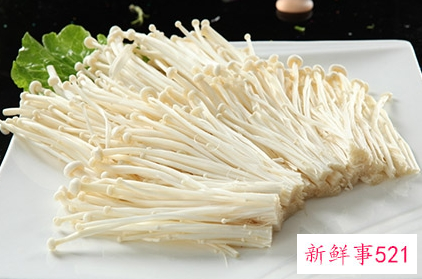 金针菇的食疗功效与购买技巧