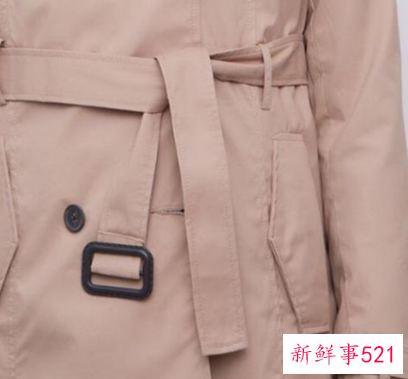 双环扣腰带怎么系好看