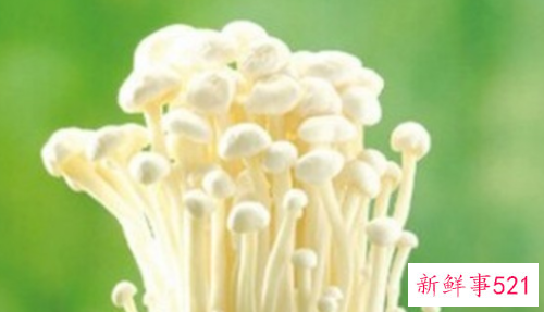 金针菇的食疗功效与购买技巧