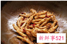 凉拌香辣鸡爪