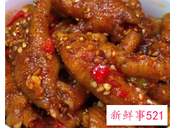 凉拌香辣鸡爪